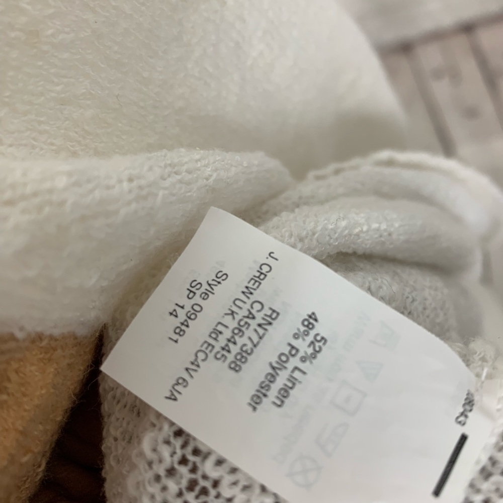 J. Crew Color Block Raglan Sweater - Picture 6 of 7